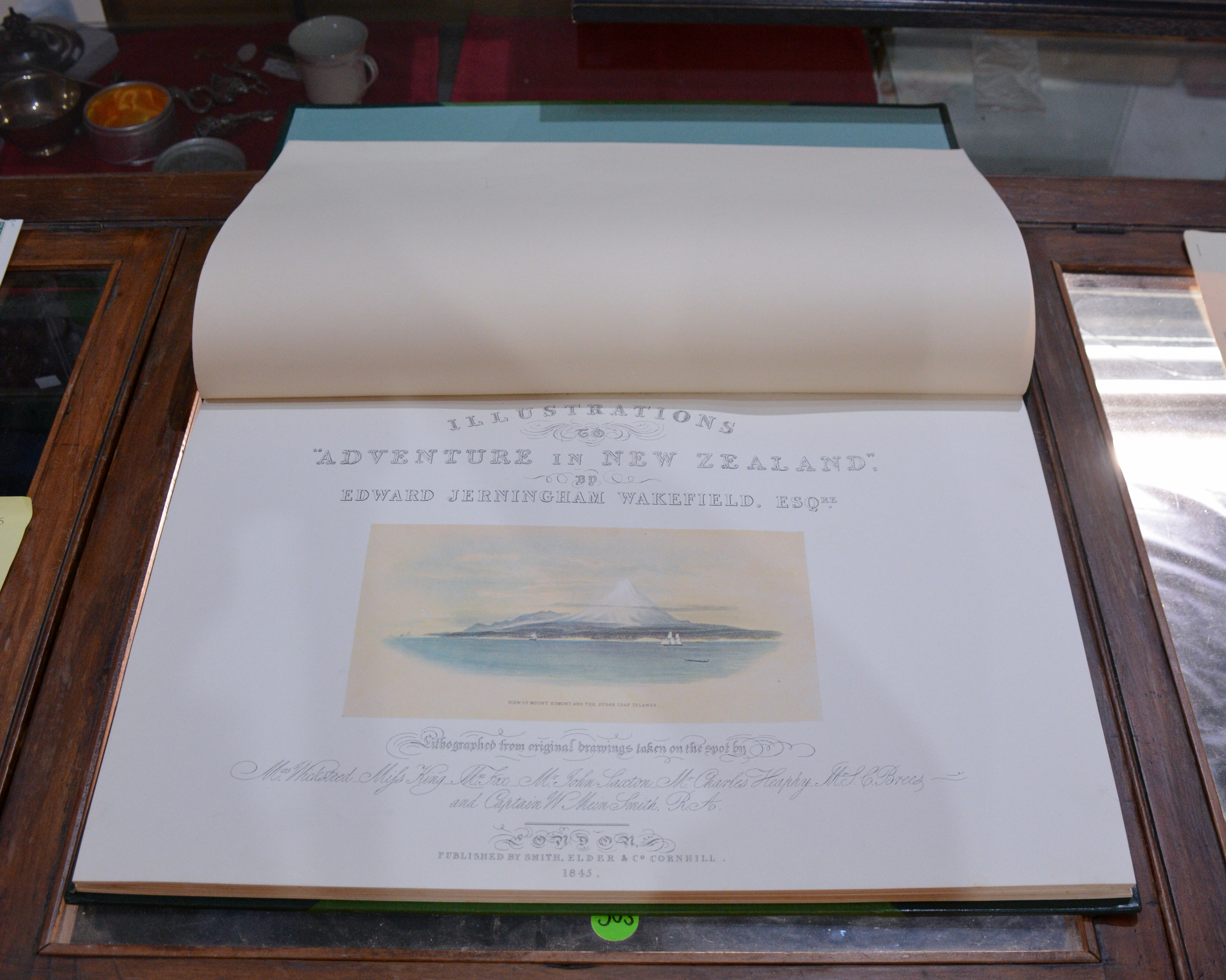 Illustrations 'Adventure in New Zealand' Book — NZ auction result