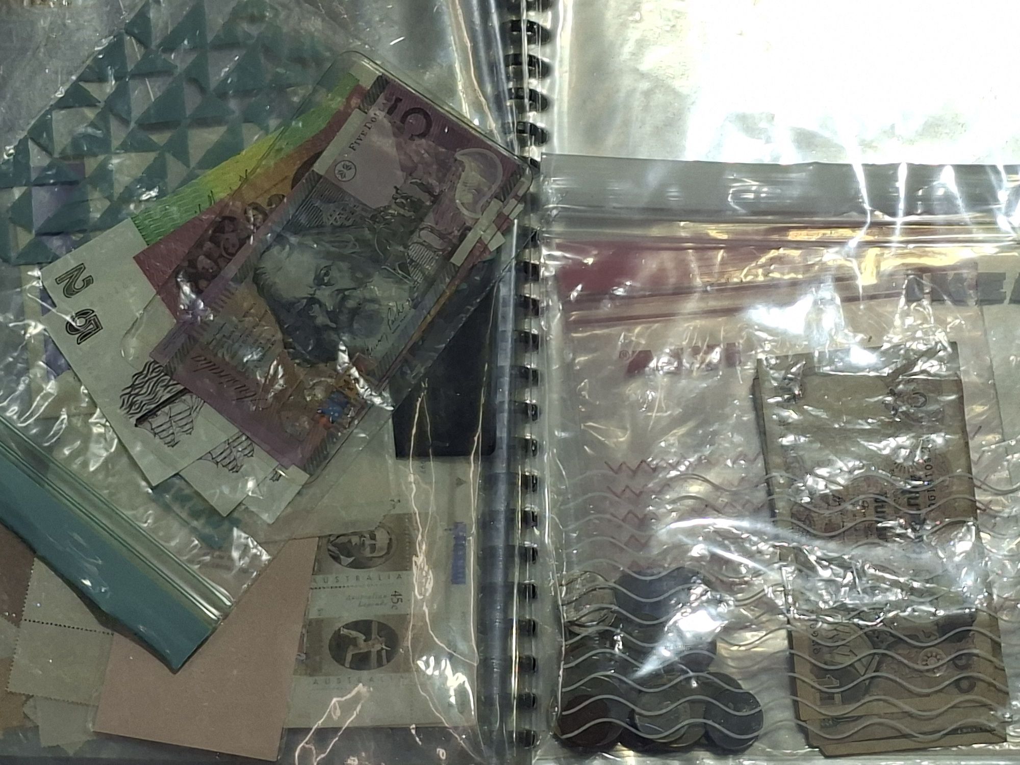 BANK NOTES AND STAMPS
