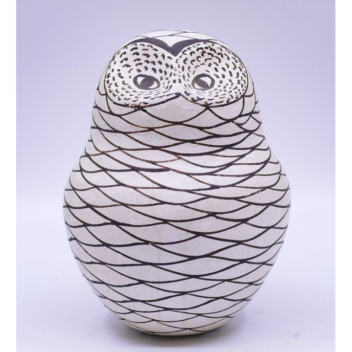 Marie Torivio Acoma Owl Figure- 6.5''