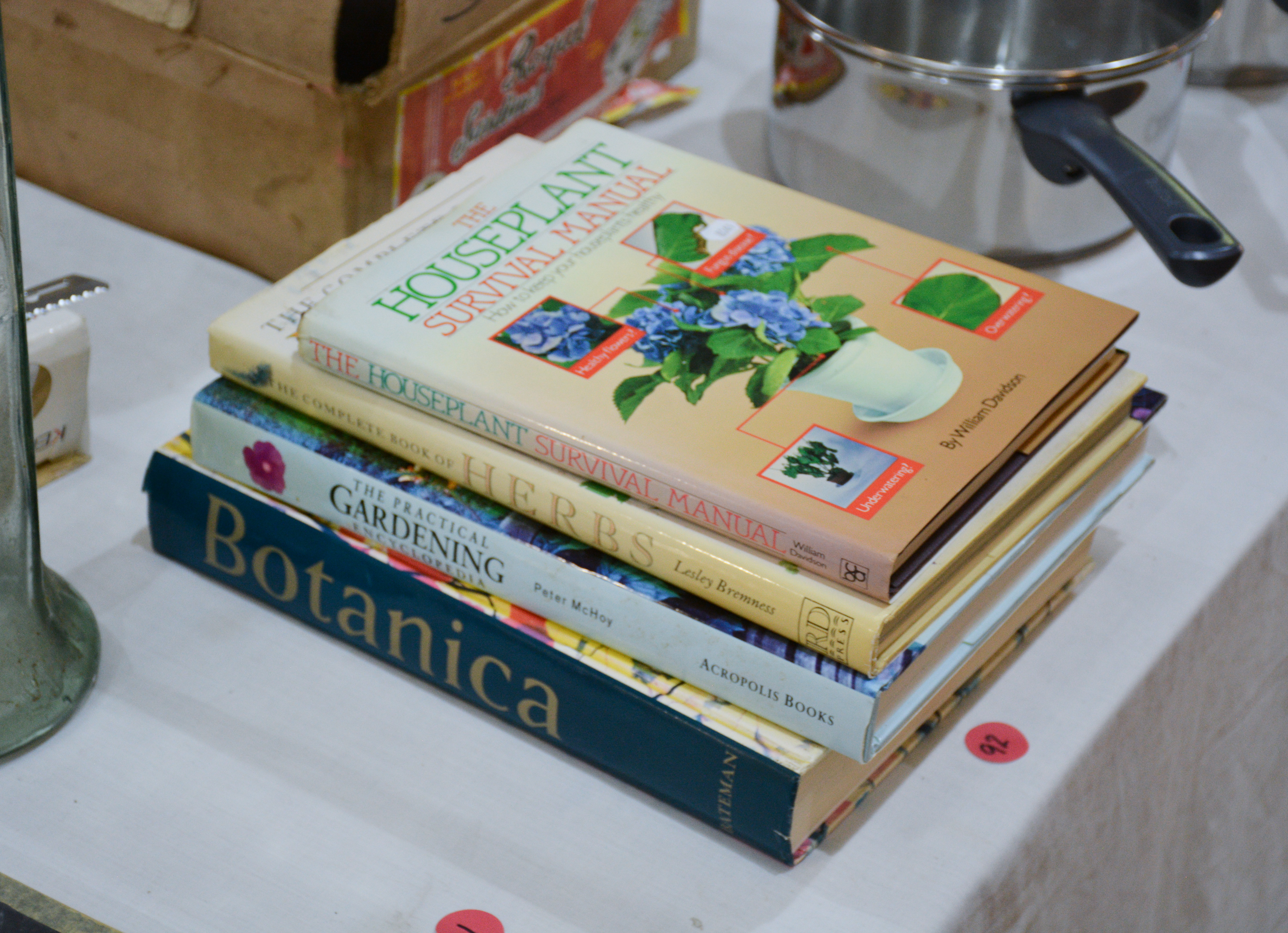 Gardening and Herb Books x 4 — NZ auction result