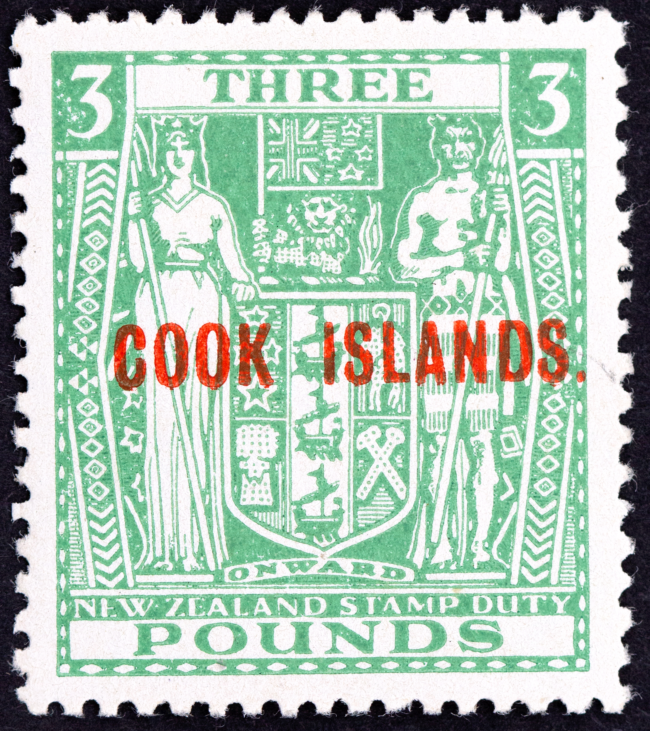 Cook Islands, Cook Islands Overprints, 1932, MLH