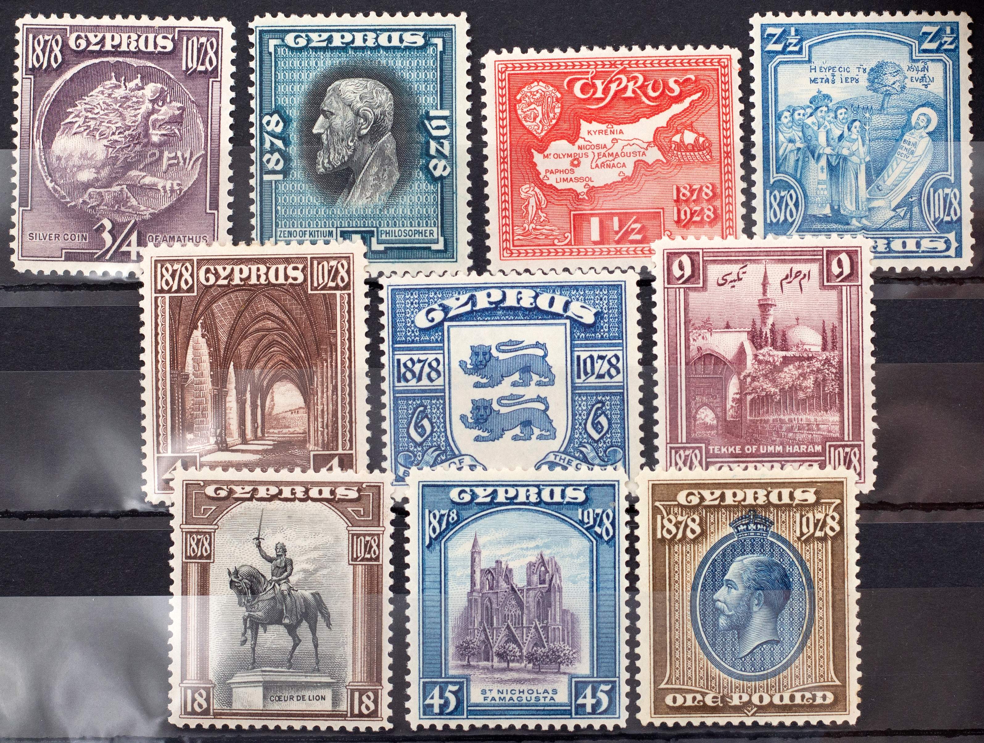 Cyprus, George V, 1928, Good