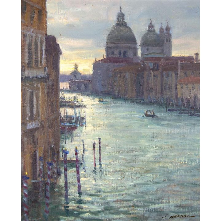 Silver Morning - Venice by Clyde Aspevig (1951- )
