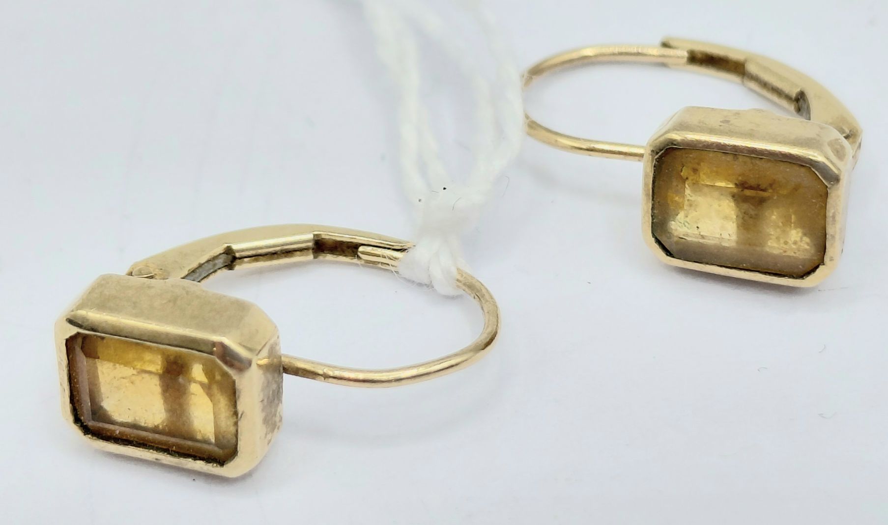 9ct Citrine Earrings