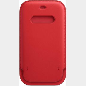 APPLE IPHONE 12 AND 12 PRO LEATHER SLEEVE WITH MAGSAFE - (PRODUCT) RED