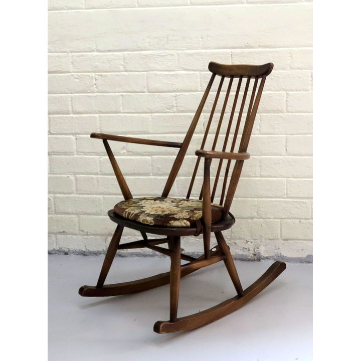 MID CENTURY ERCOL ROCKING CHAIR