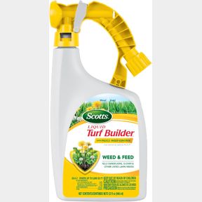 SCOTTS 5621106 LIQUID TURF BUILDER WITH PLUS 2 WEED CONTROL FERTILIZER