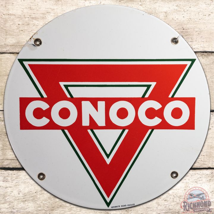 11" Conoco Truck Door SSP Sign - 9