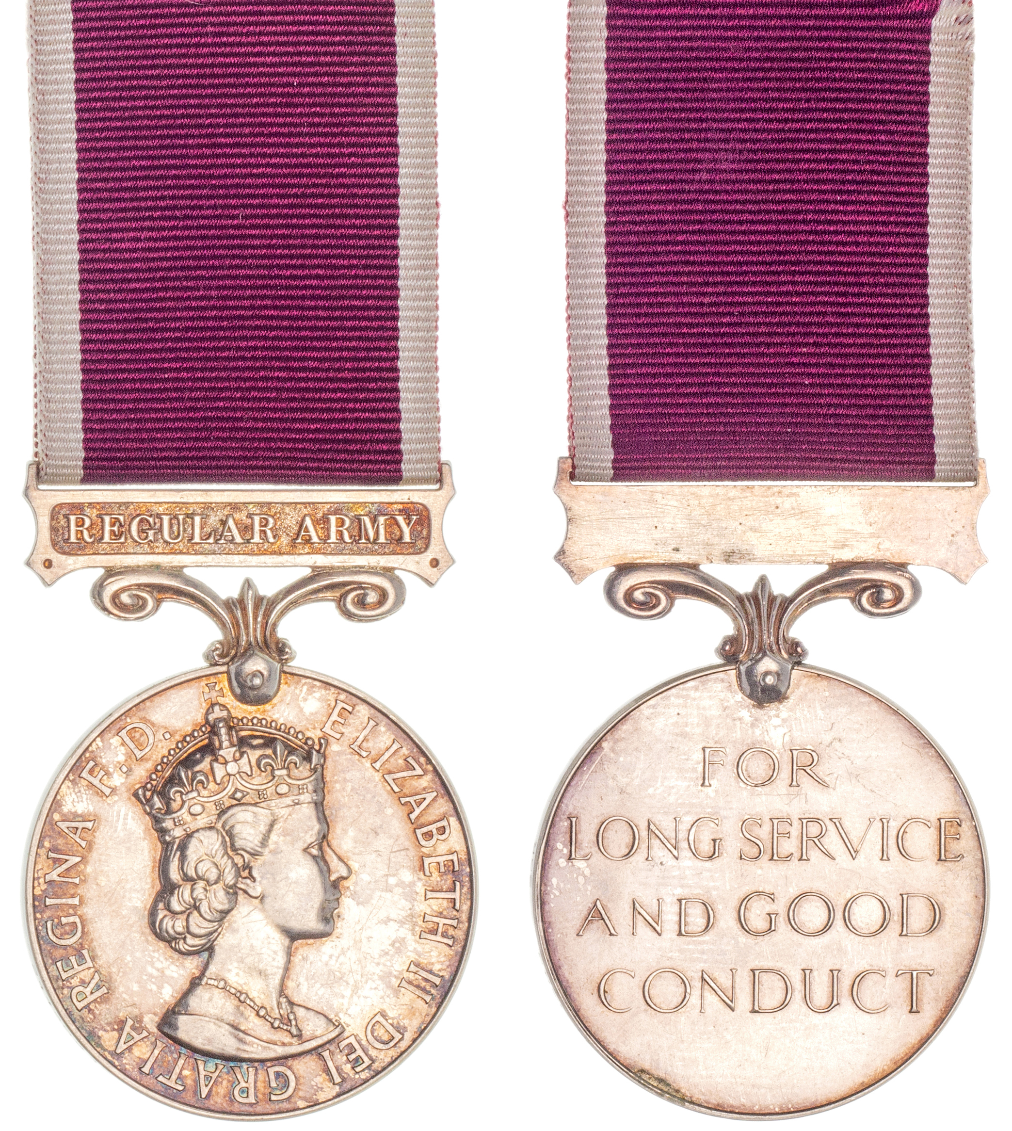 Great Britain, Elizabeth II, Army Long Service & Good Conduct Medal, 1962, EF