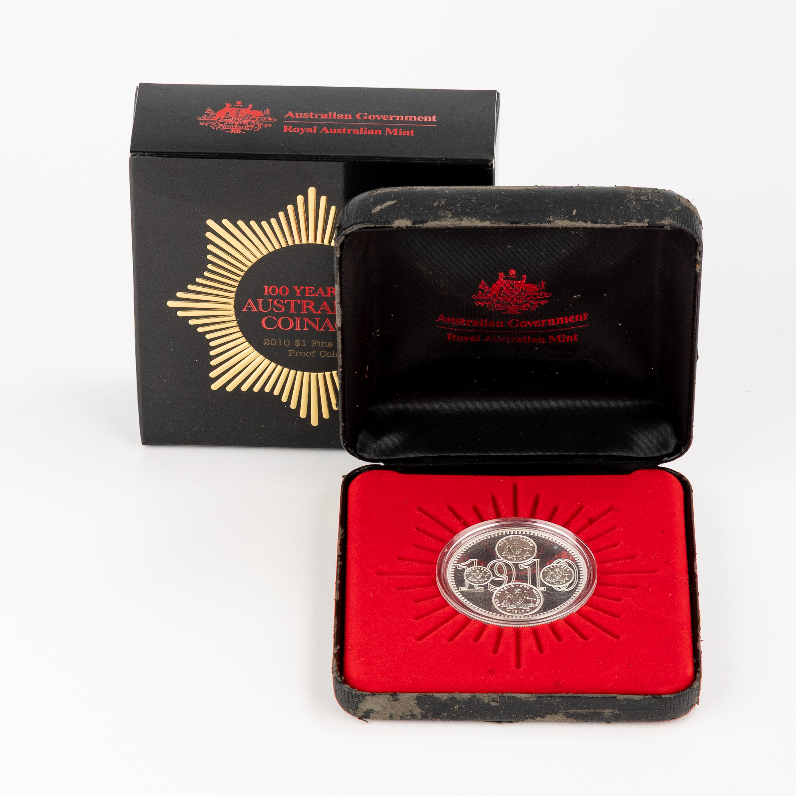 85 · 100 Years of Australian Coinage Silver Proof Coin, One Dollar, 2010, PCGS