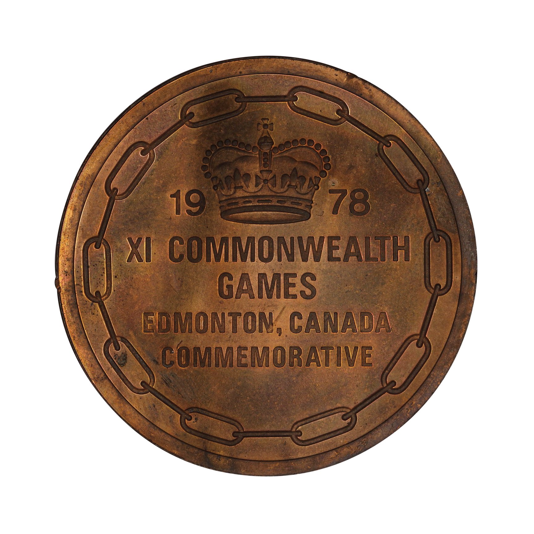 XI Commonwealth Games commemorative Medal, 1978, UNC