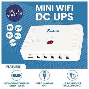 VIZIA WiFi UPS 57 000mWh for Router 5 24V DC Backup Battery Power | USED