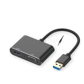 USB 3.0 to HDMI VGA Video Adapter with Audio Output Display Adaptor | NOT TESTED