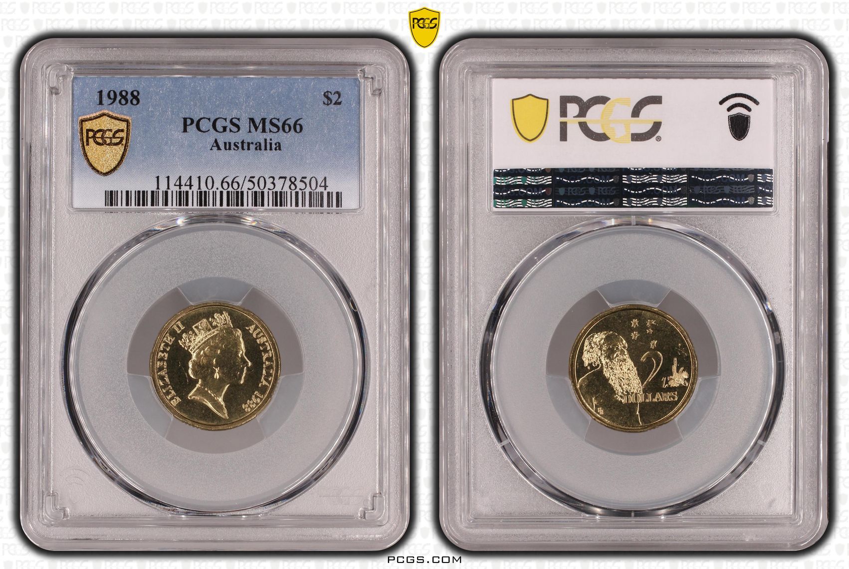 355 · Two Dollar, 1988, PCGS MS66