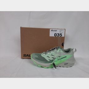 SALOMON - WOMEN S SENSE RIDE 5 SHOES - LILY PAD/METAL/GREEN ASH - WOMEN UK 6
