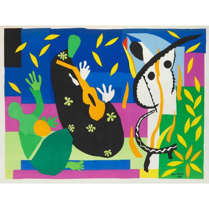 Henri Matisse | Tristesse Du Roi, 1958
