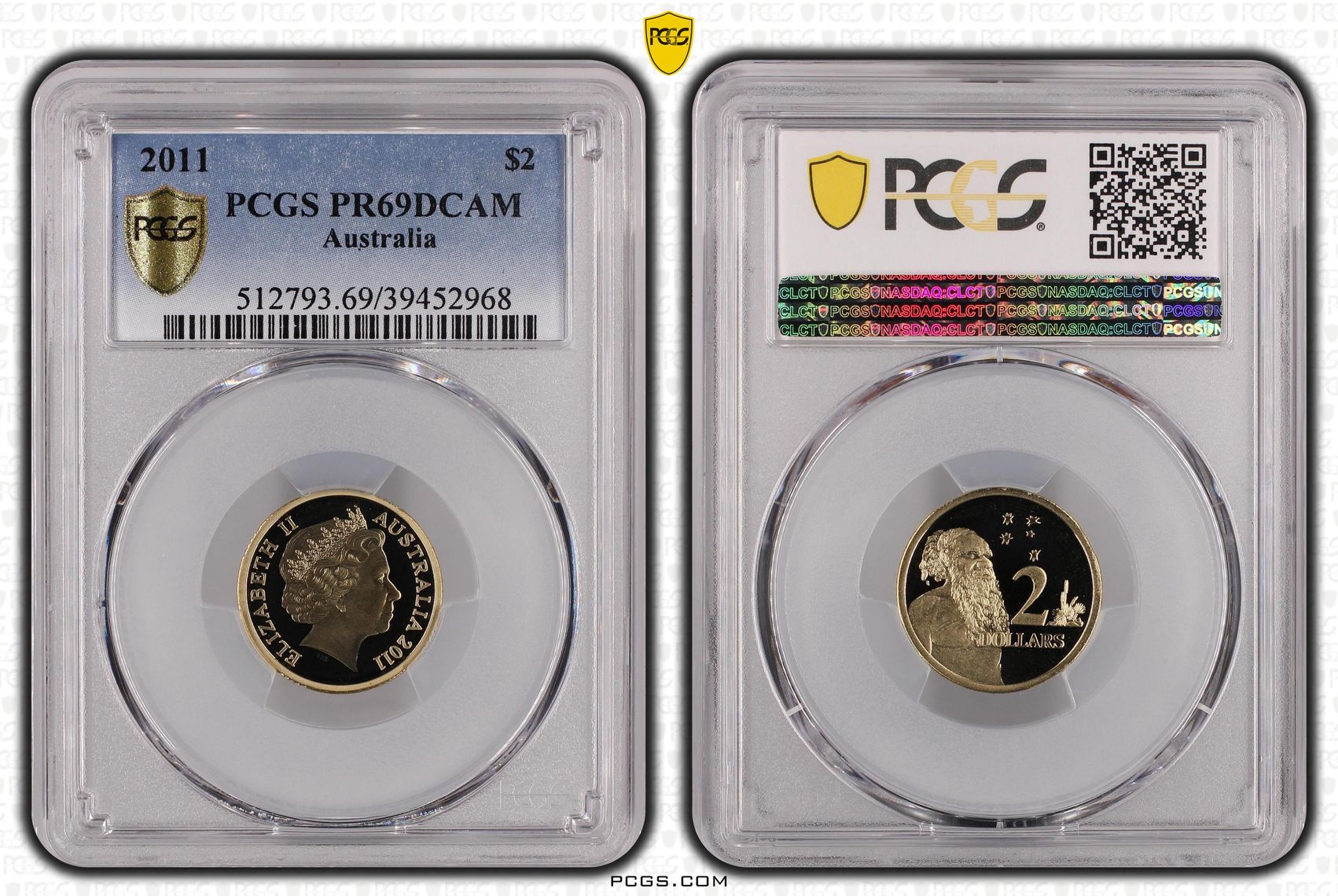 Two Dollar, 2011, PCGS PR69DCAM