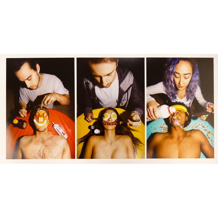 Angelino Villar 3pc Group of Breakfast Photos, 2018