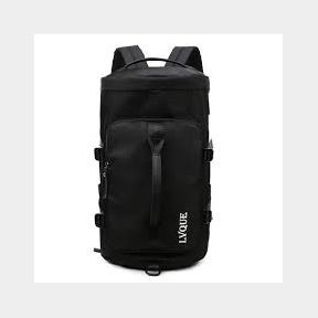 Multi task Gym Duffel Bag 375 - Black -Bar 9902182985162- 51745/29478 SN B1 (S4)