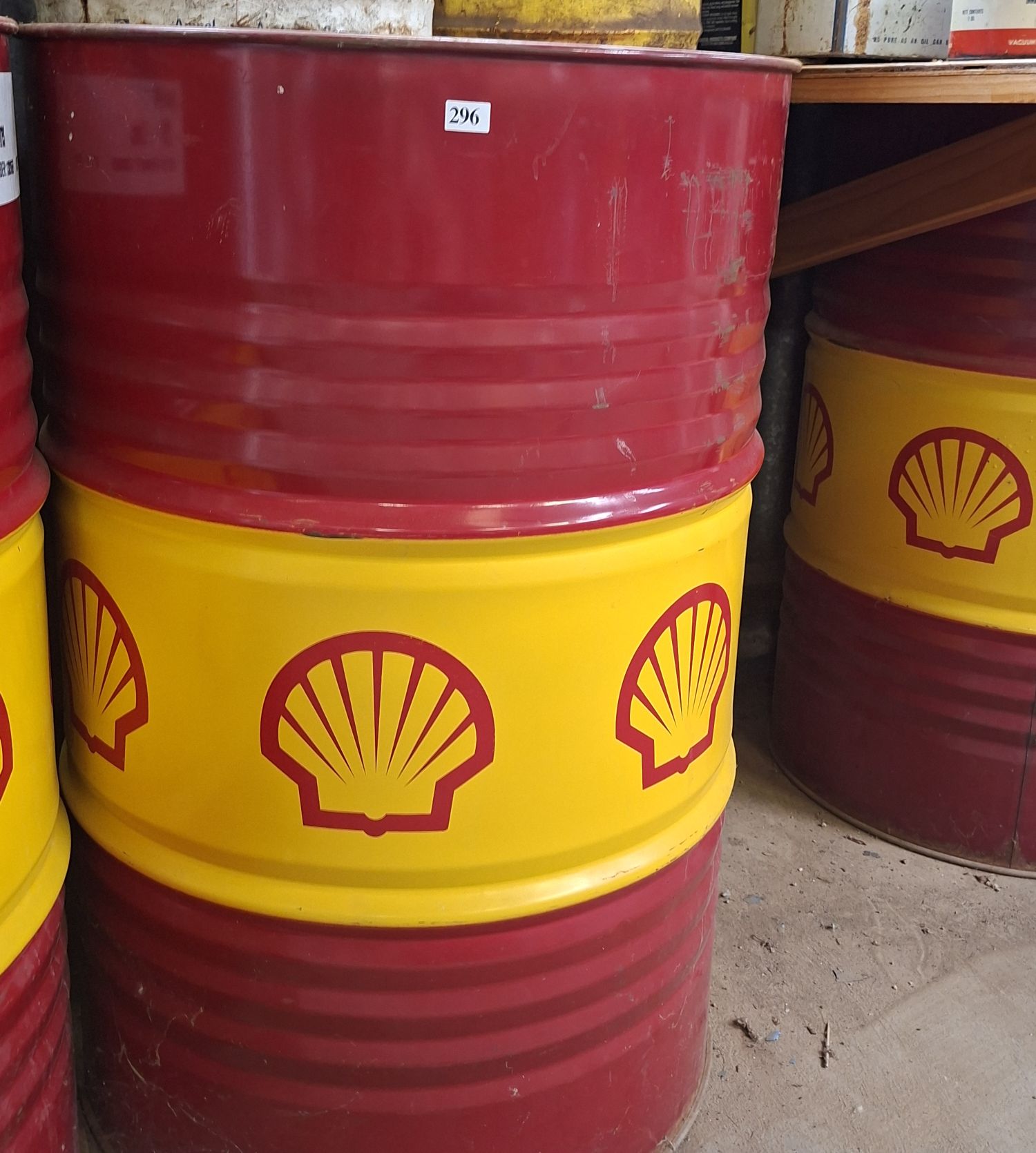 2 Shell Oil Drums