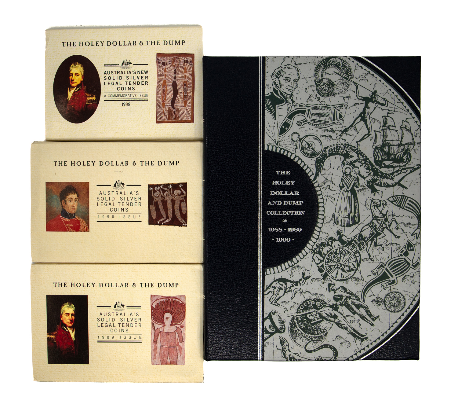 Elizabeth II, Perth Mint, One Dump - One Dollar, 1988 - 1990, FDC
