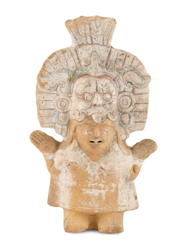 A Maya Anthropomorphic Rattle 