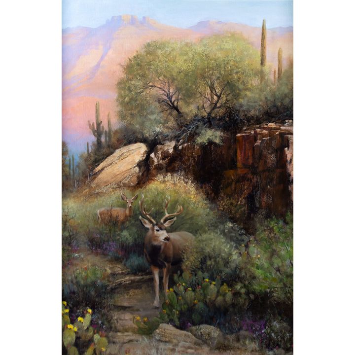 Afternoon Shadows by Howard Rogers (1932- )