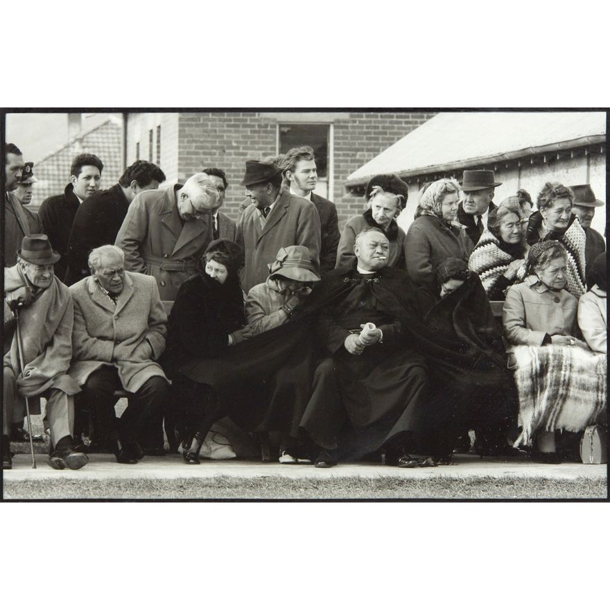 Ans Westra 'Inia Te Wiata Funeral, Ōtaki 1971'