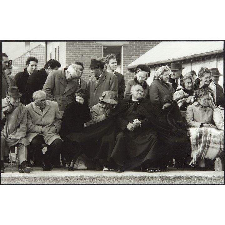 Ans Westra 'Inia Te Wiata Funeral, Ōtaki 1971'