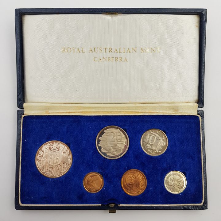 Aus. Decimal Coin Set - First Year of Issue (1966)