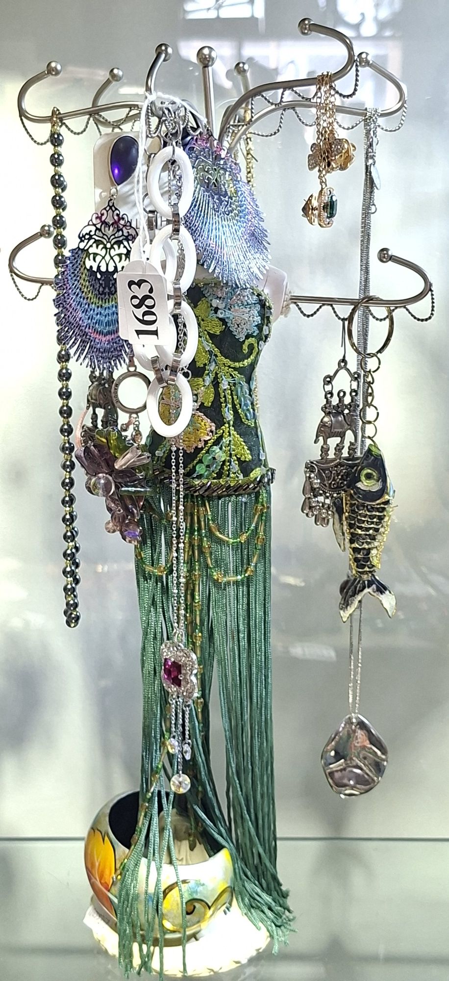 Lady Bust Jewellery Display Stand