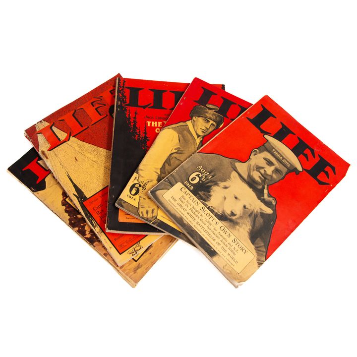 SCOTT, CAPTAIN ROBERT [LIFE MAGAZINE] - Captain Scott's Own Story.
