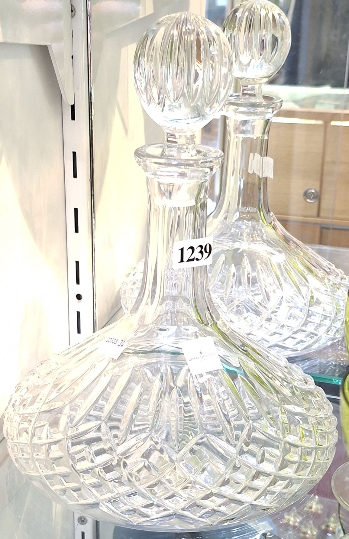 ROYAL DOULTON SHIPS DECANTER