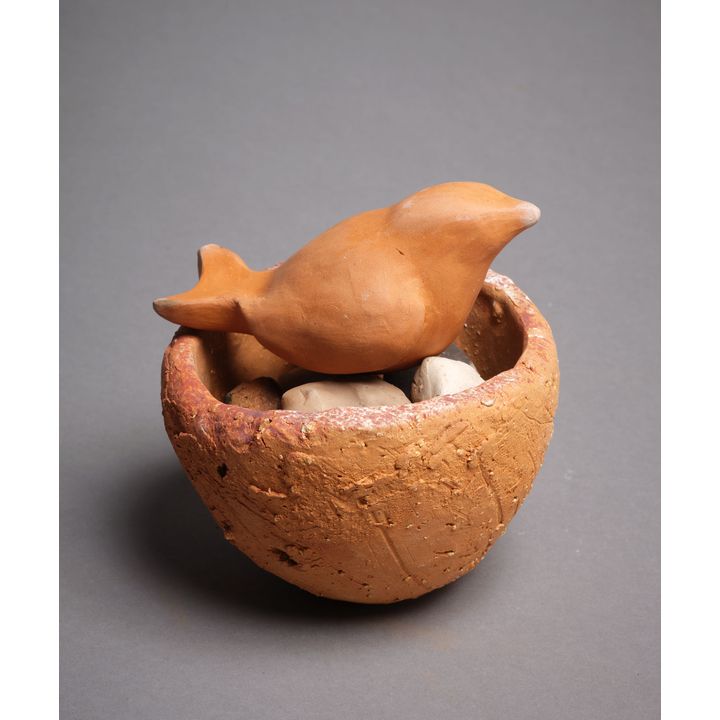 Helen Pollock - Bird and egg nest sculpture
