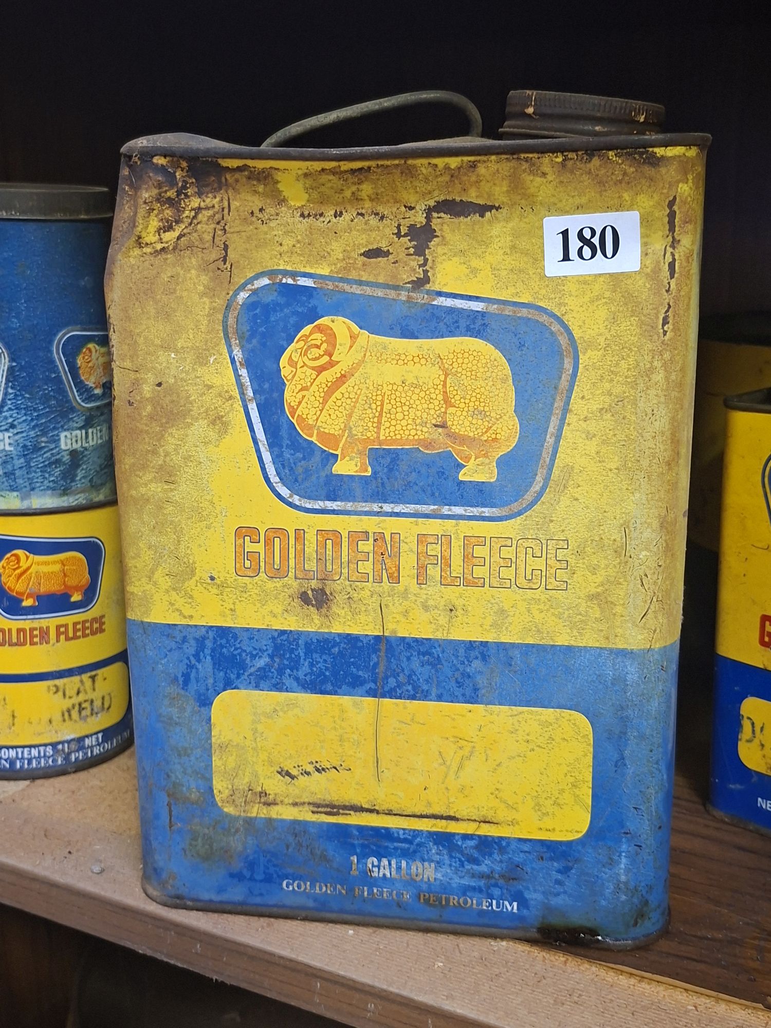 Golden Fleece Oil Can