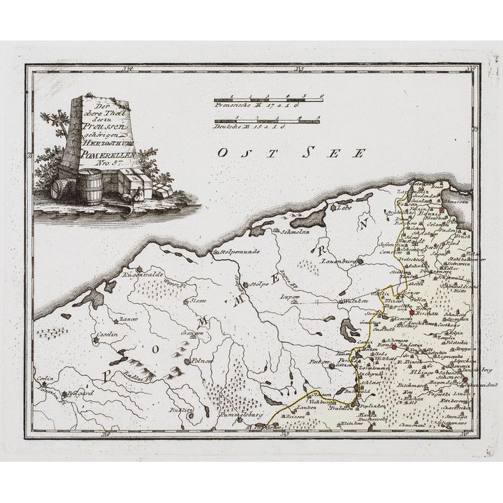 Franz Johann Joseph von Reilly | Der obere Theil des zu Preussen gehörigen Herzogthums...