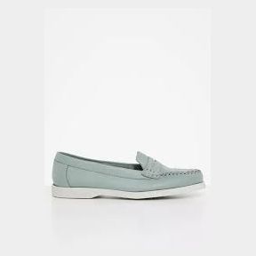 GRASSHOPPER SHILOH BLUE MOCCASIN - POWDER BLUE - WOMEN UK 9 - 51460/1843