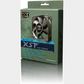 XIGMATEK 80MM BLACK COMPUTER CASE COOLING FAN, 3.75 INCHES, AIR COOLING, DESKTOP COMPATIBLE