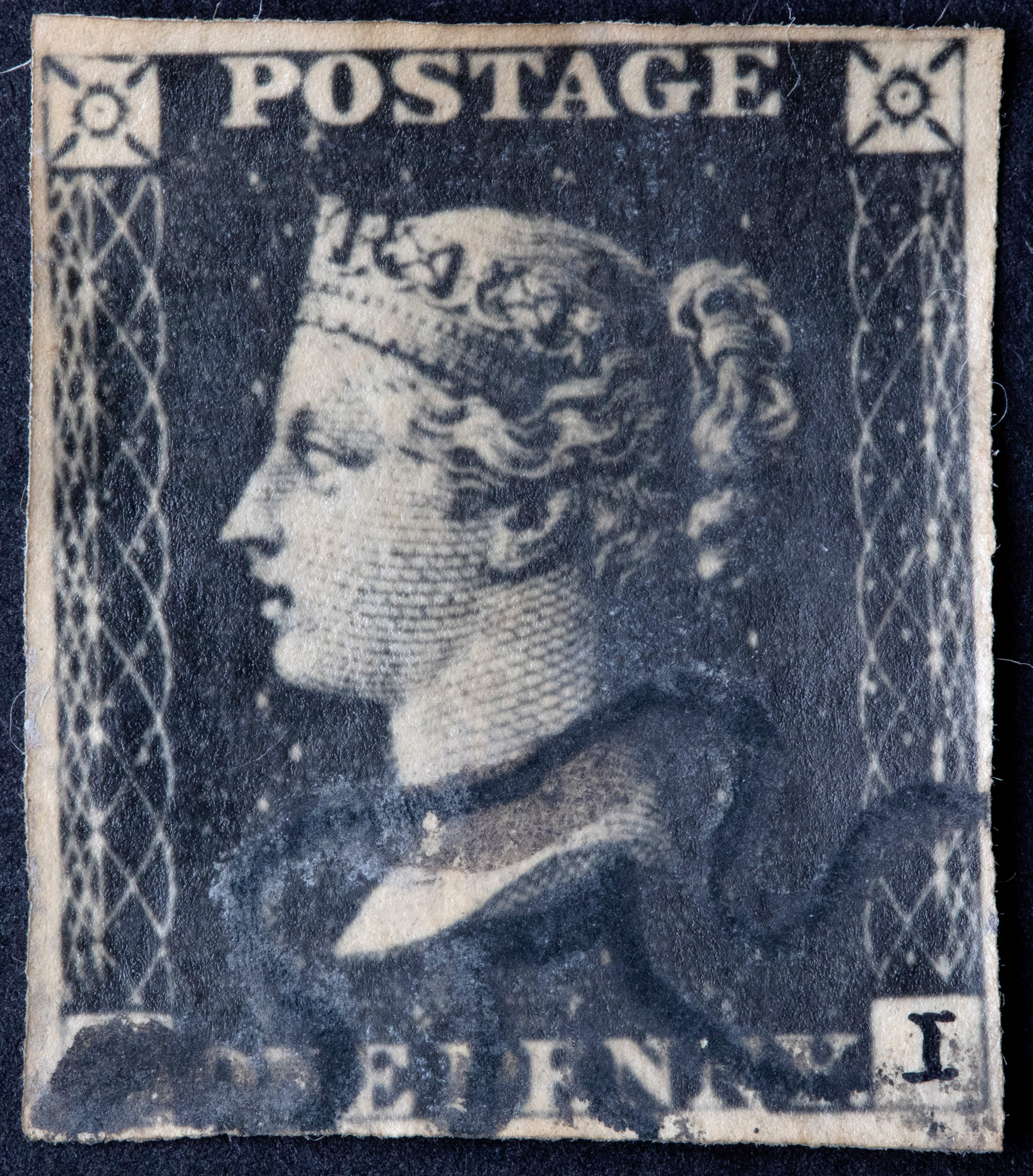 Great Britain, Victoria, Penny Black, 1840, GU