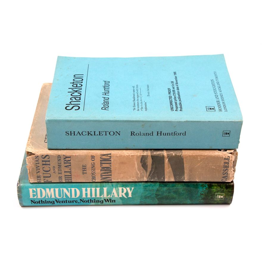 FUCHS, SIR VIVIAN.  [5 Titles], The Crossing of Antarctica