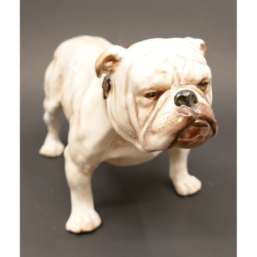 Royal Doulton HN1073 Porcelain Bulldog Figure- 8''