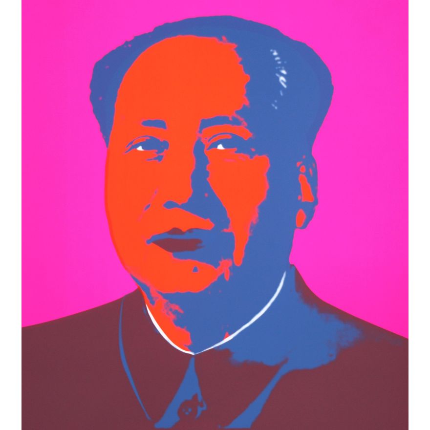 Andy Warhol 'Mao Pink'