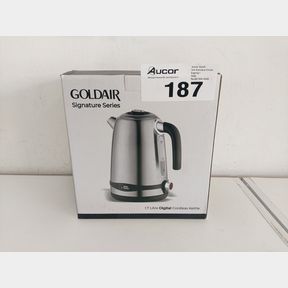 GOLDAIR SIGNATURE SERIES 1.7L DIGITAL CORDLESS KETTLE 2000W