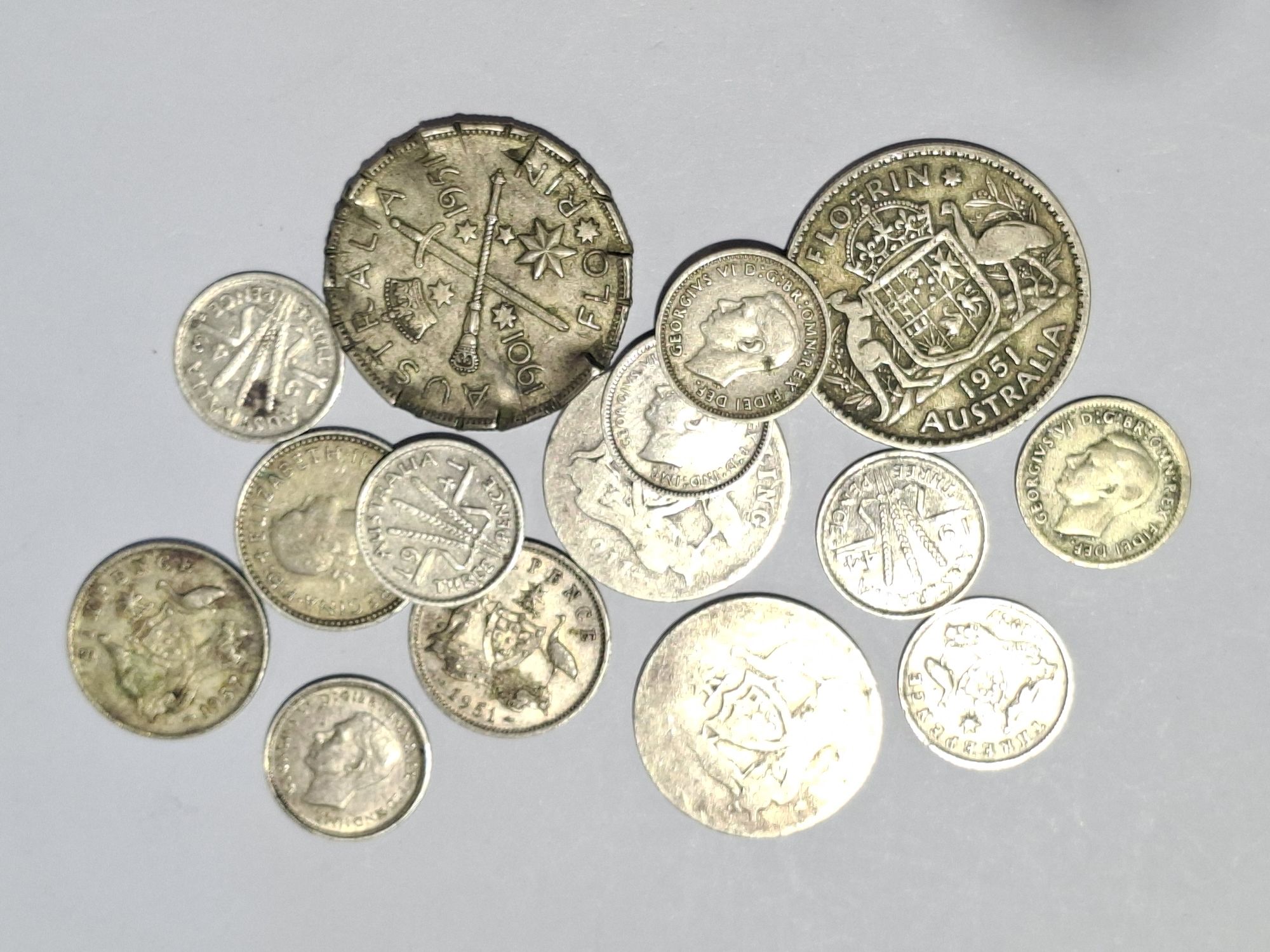 Australian Silver Pre-Decimal Coins