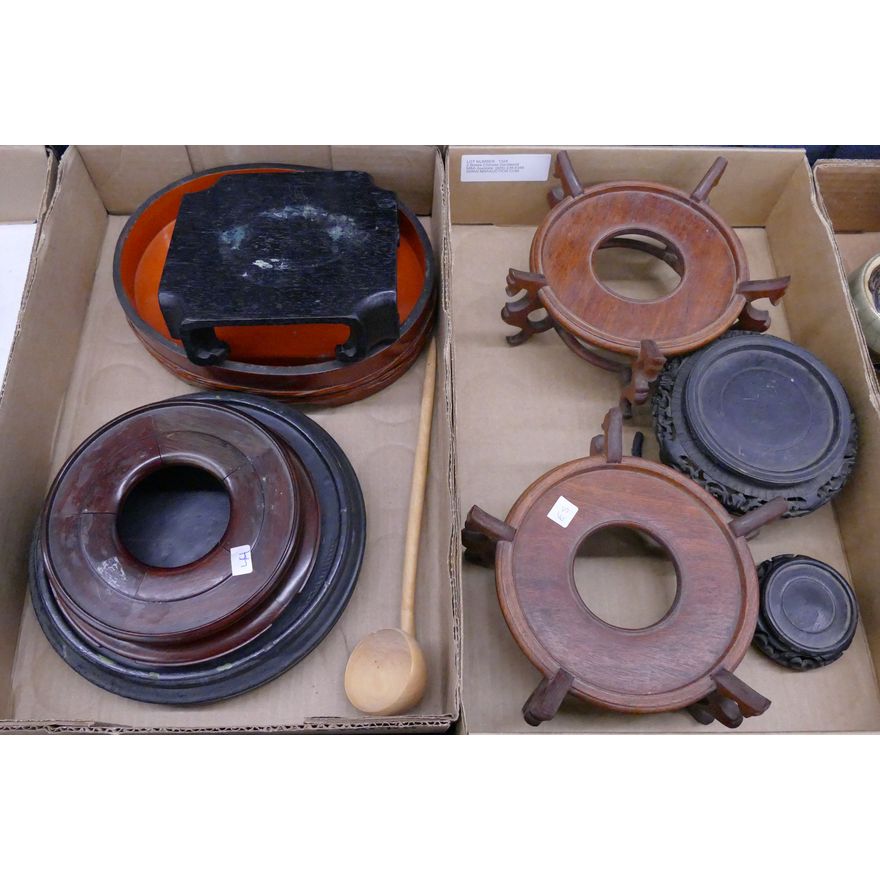 2 Boxes Chinese Hardwood Stands