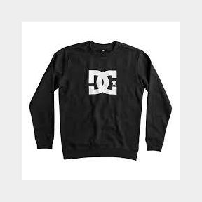 DC Mens Star Crew Sweater - Black - L | SJ 51664/1084 B5 (S5 CB)