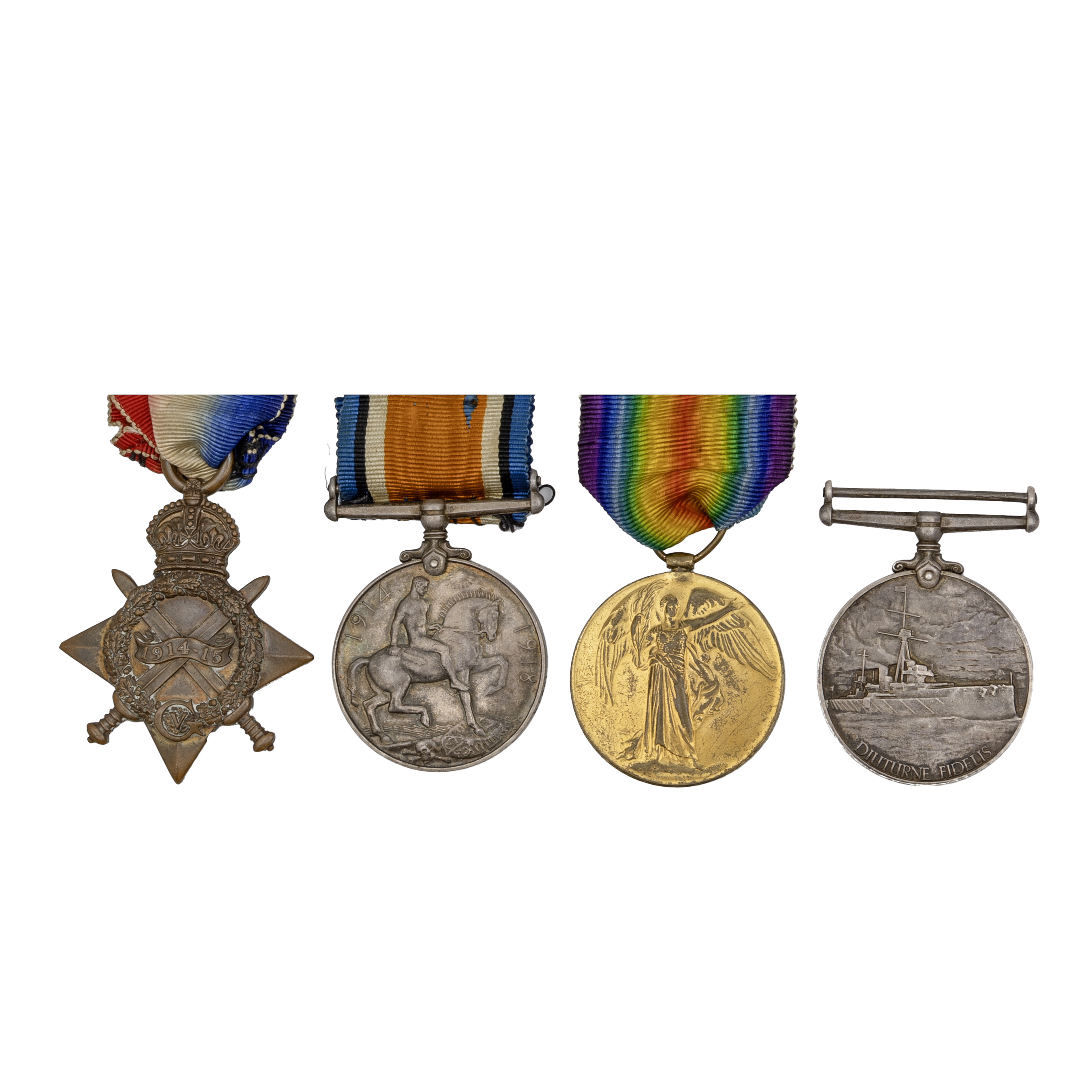Great Britain, Quartet, WWI, gVF - EF
