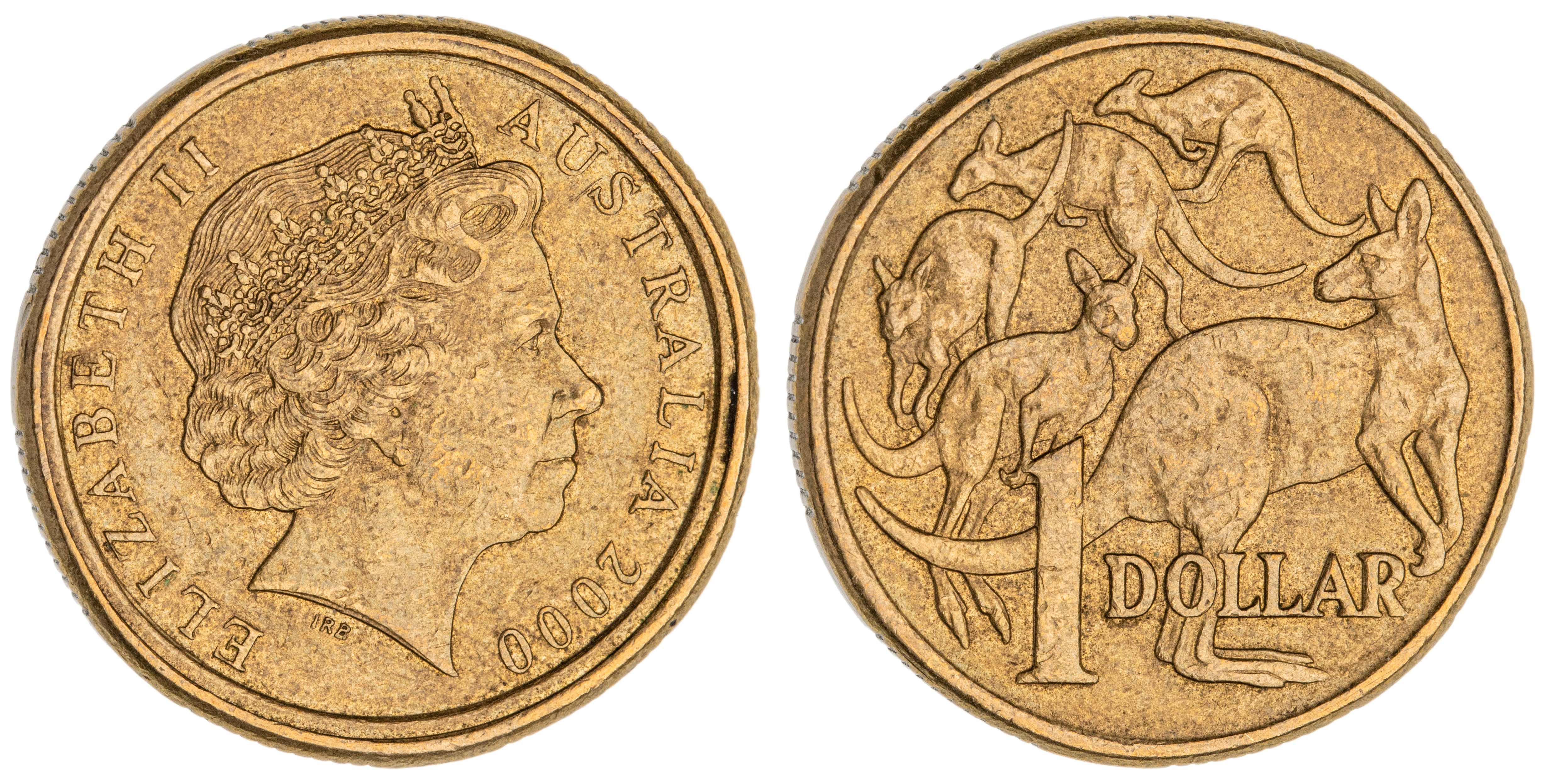 Elizabeth II, 'Mule' Dollar, 2000, gVF