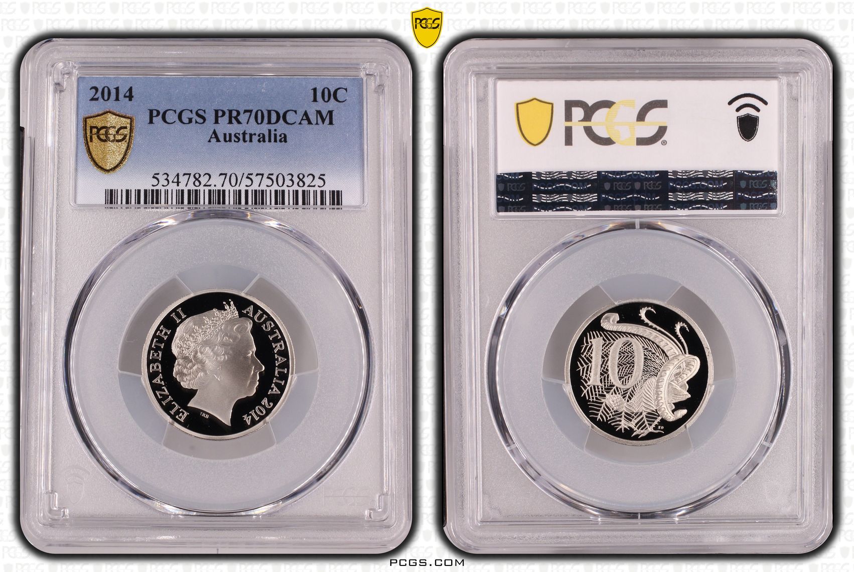 Ten Cent, 2014, PR70DCAM