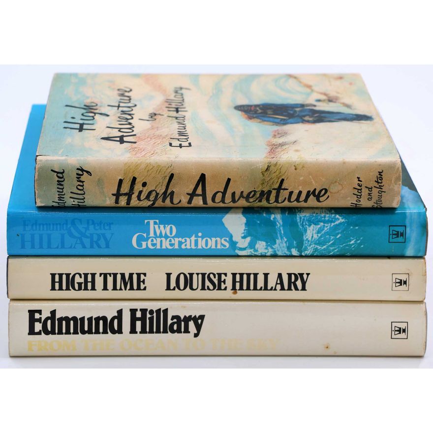 HILLARY, EDMUND [5 titles] - High Adventure